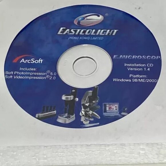 Microscope Eastcolight 2003 MicroXplore PC300 Images Display on PC Original Box - Picture 15 of 16